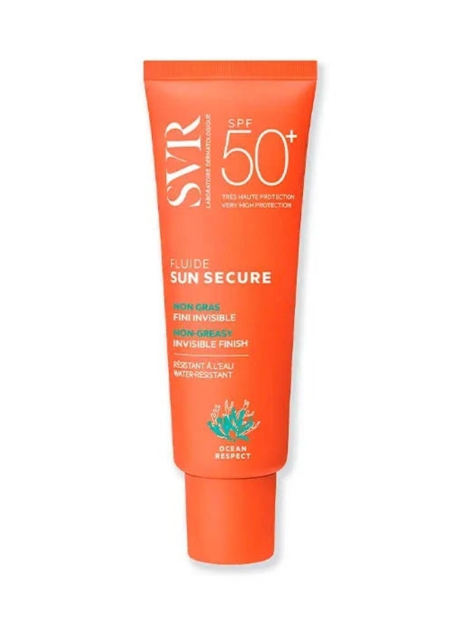 SVR Sun Secure Fluide SPF 50+ Invisible Ultra-Light Sunscreen Fluid - 50m