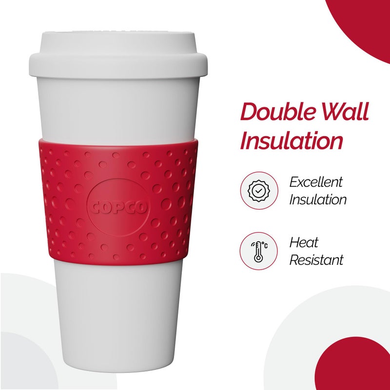 Copco Acadia Travel Mug  16-Ounce  Cherry Red - Image 3