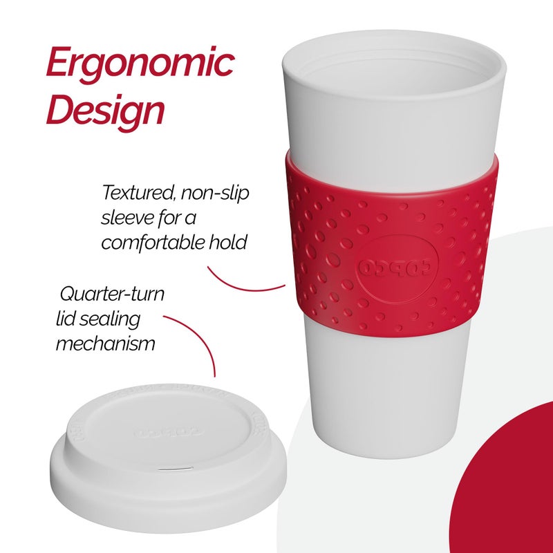 Copco Acadia Travel Mug  16-Ounce  Cherry Red - Image 5