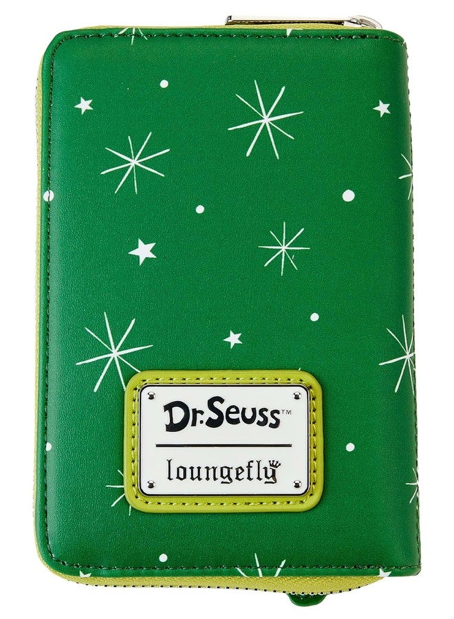 Loungefly Dr. Seuss' How the Grinch Stole Christmas! Santa Cosplay Zip Around Wallet - Image 4