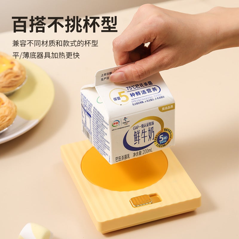 Heating Coaster with Temperature Adjustment – USB Powered Plastic Base - Image 3