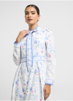 ELLA Floral Print Dress  - Image 3