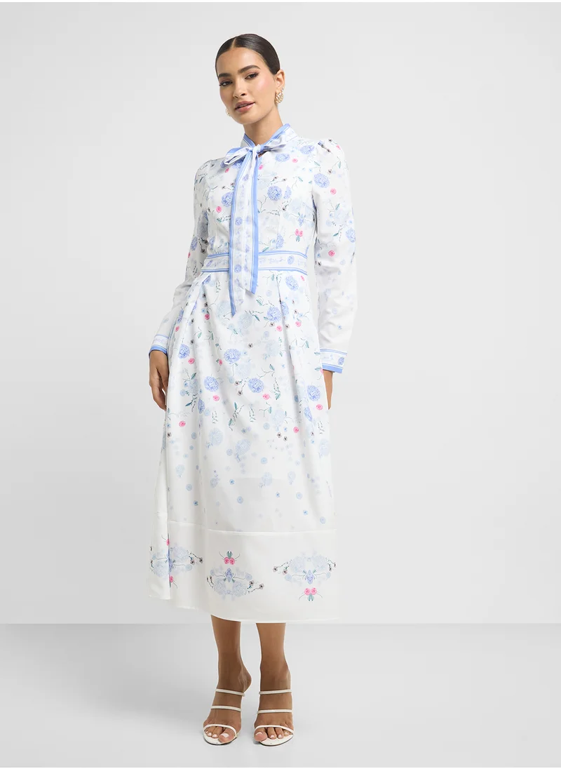 ايلا Floral Print Dress