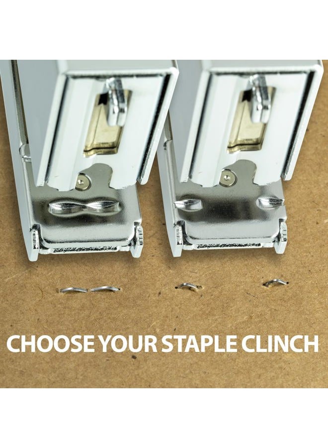 Officemate Classic Plier Stapler Bundle with 10,000 Staples, Metal, Silver (97768) - Image 3