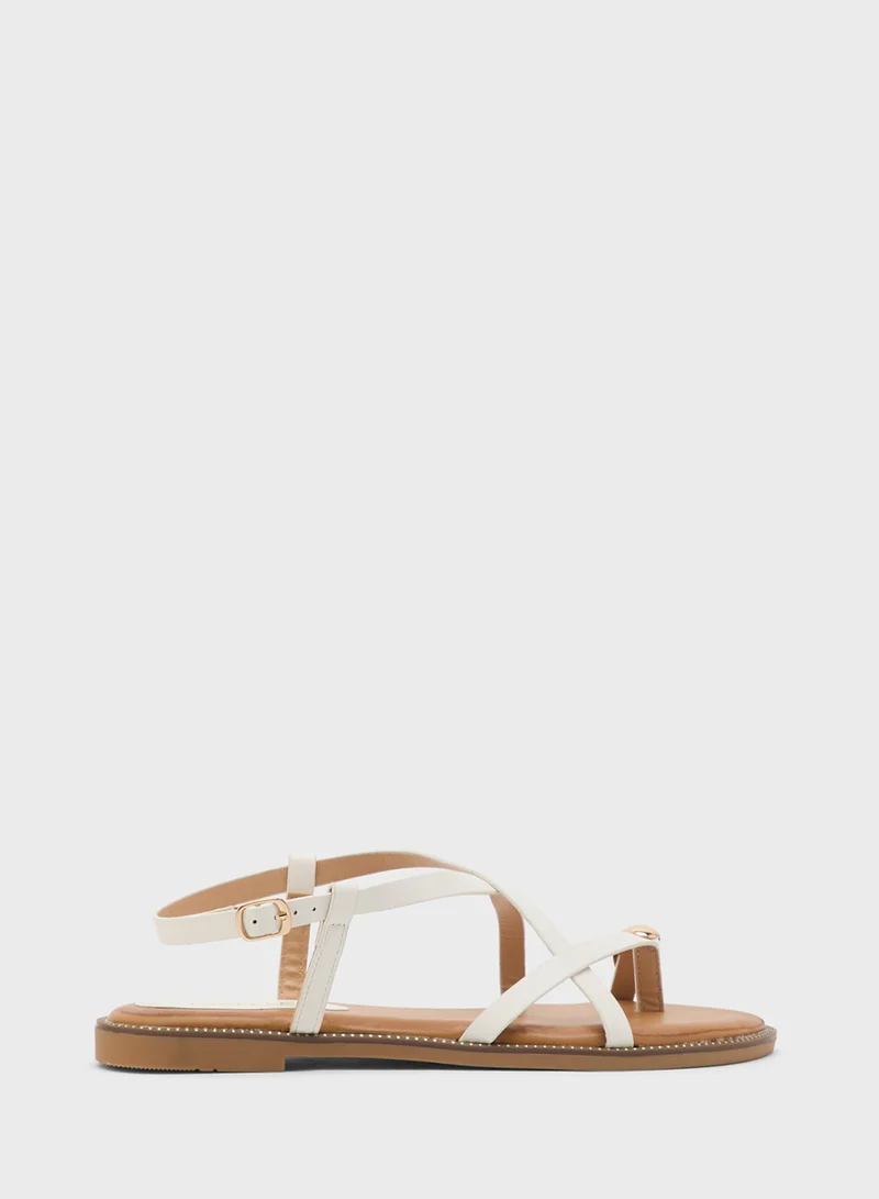 ترافل من نمشي Flat Sling Back Sandals