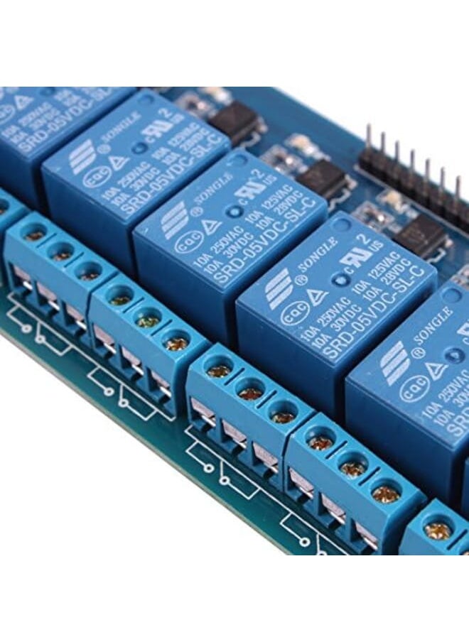 JBtek 8 Channel Dc 5V Relay Module For Arduino Raspberry Pi Dsp Avr Pic Arm  - Image 4