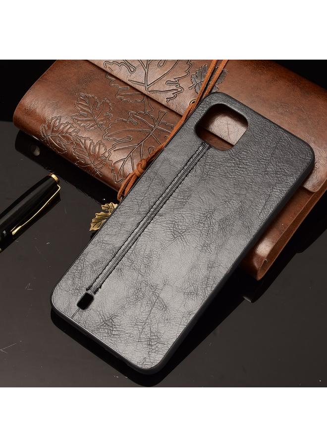 erorex Case For OPPO Realme C11 2021 / Realme C20 Shockproof Sewing Cow Pattern Skin PC + PU + TPU Case - Image 5