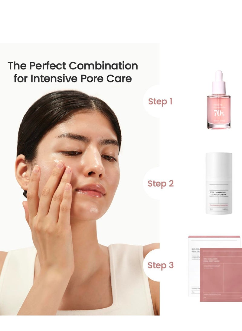 SYOSI Collagen Face Mask, Deep Collagen Overnight Mask, Hydrating Overnight Hydrogel Mask, Pore Minimizing, Elasticity Improvement, 34g x4PCS  - Image 4