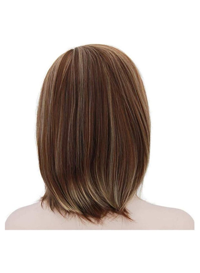 إستيل شعر مستعار مقاوم للحرارة من ألياف Eestelle ، ذو مظهر طبيعي ، مجعد ، مموج ، مستقيم ، طويل ، قصير ، أسود ، بني ، من أجل الحفلات التنكرية للاستخدام اليومي ، شعر مستعار اصطناعي بديل للنساء الموضة - Image 3