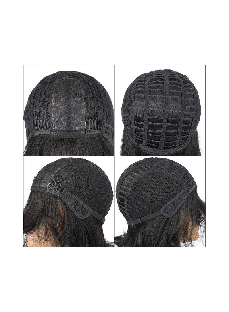 إستيل شعر مستعار مقاوم للحرارة من ألياف Eestelle ، ذو مظهر طبيعي ، مجعد ، مموج ، مستقيم ، طويل ، قصير ، أسود ، بني ، من أجل الحفلات التنكرية للاستخدام اليومي ، شعر مستعار اصطناعي بديل للنساء الموضة - Image 5