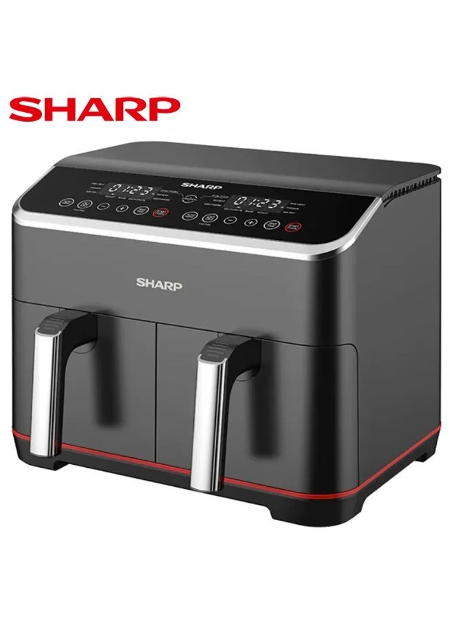 SHARP KF-DF80RT-K3 8L 1800W Air Fryer 8 L 1800 W KF-DF80RT-K3 Black - Image 3