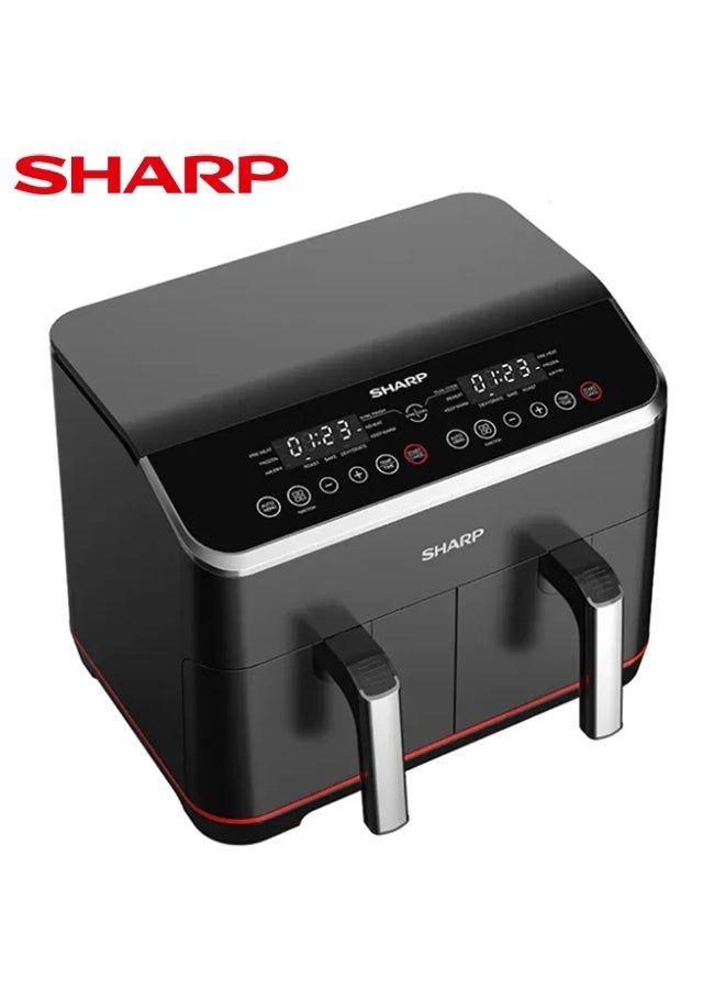 SHARP KF-DF80RT-K3 8L 1800W Air Fryer 8 L 1800 W KF-DF80RT-K3 Black - Image 2