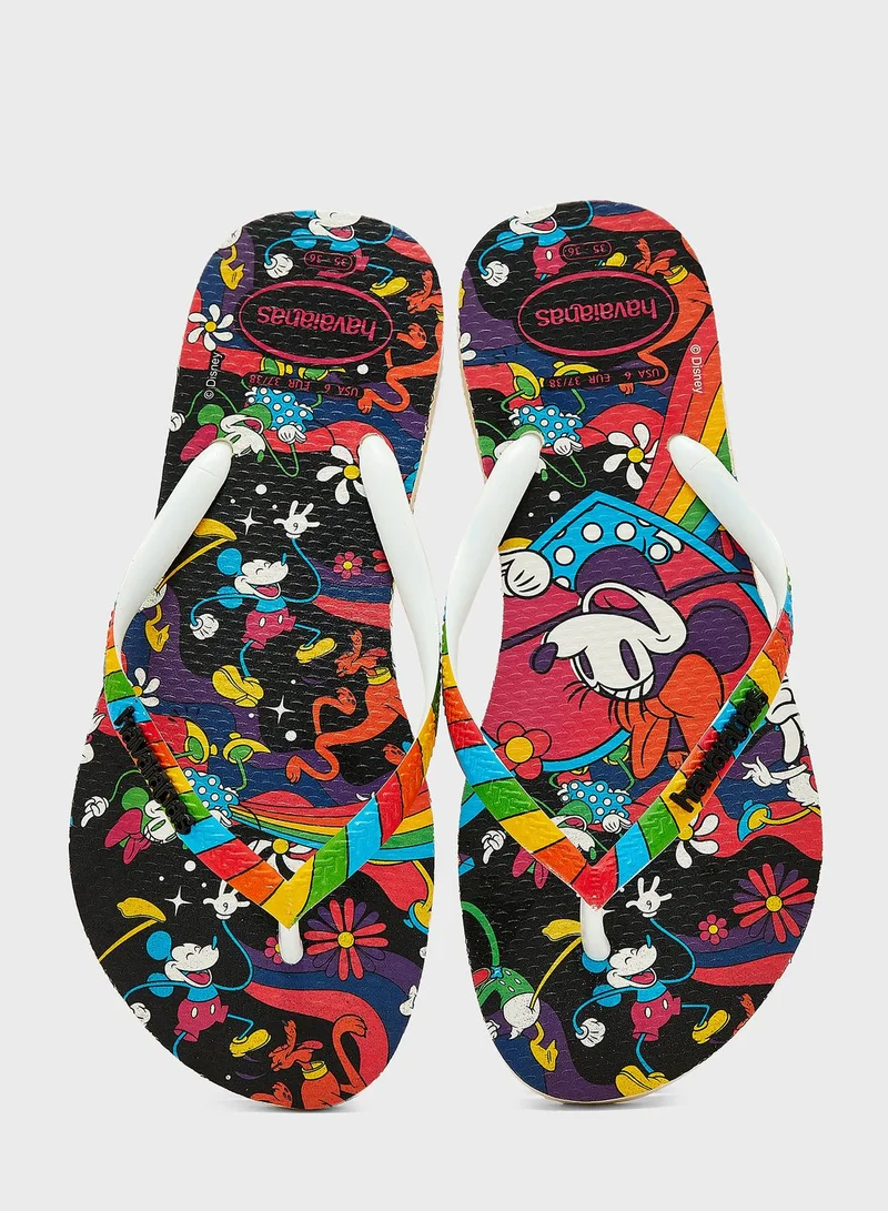 Havaianas Slim Disney Stylish Flip Flops