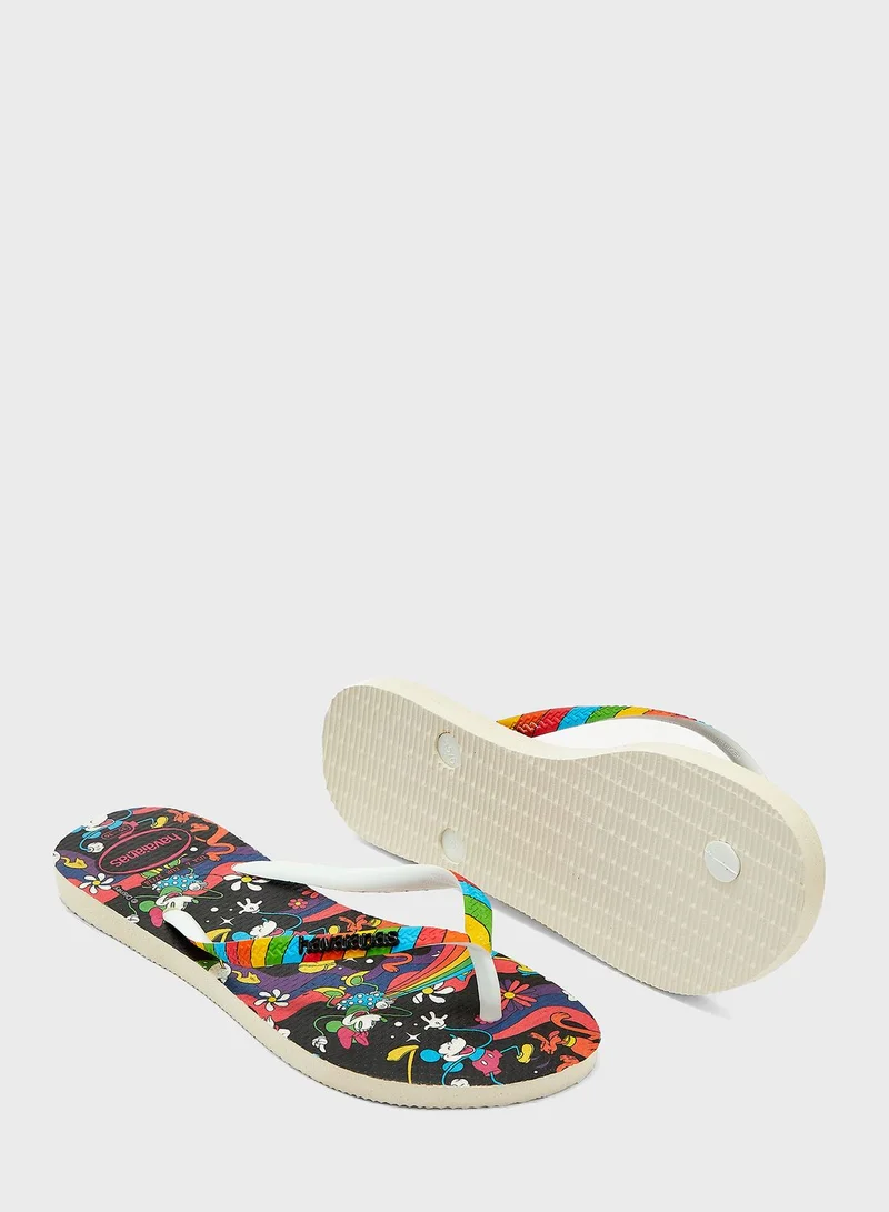Havaianas Slim Disney Stylish Flip Flops