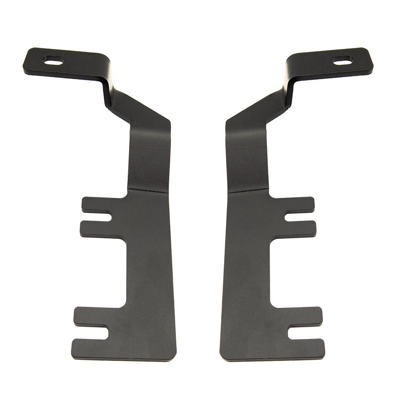 DarSeity Low Profile Mount Hood Hinges Ditch Light Brackets for Chevy Colorado 20152022 for GMC Canyon 20152021 for Auxiliary OffRoad Lighting