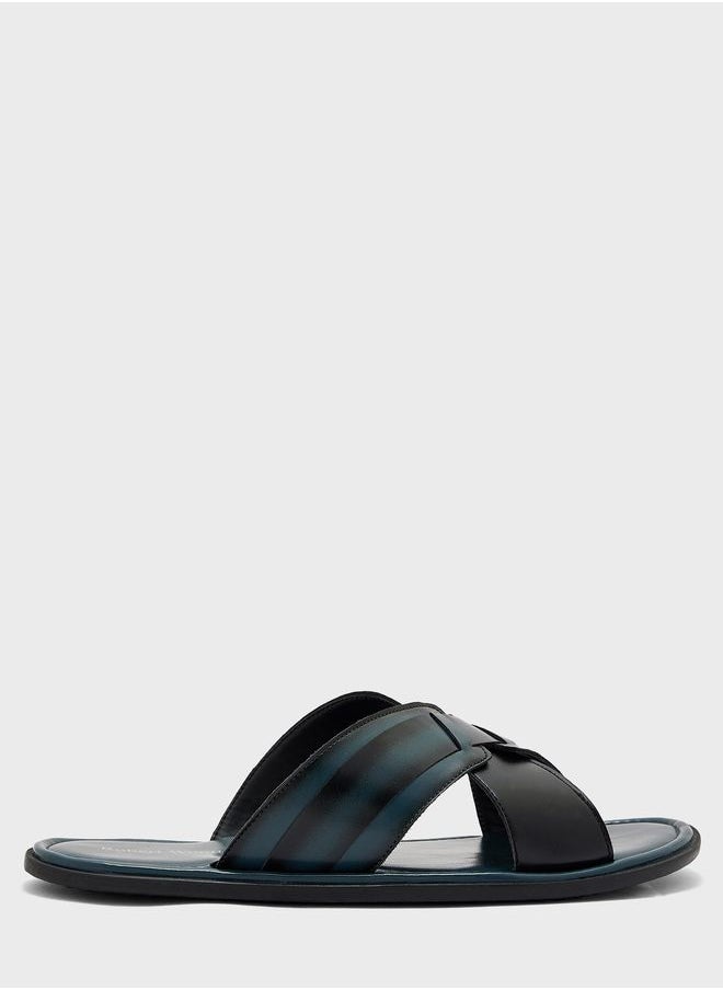 Robert Wood - Cross Strap Sandals - Image 1