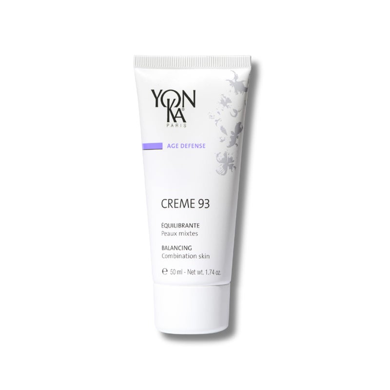 Yonka YonKa Creme 93 Mattifying Moisturizer 50ml Balancing Facial Cream for Combination Skin Balance Oily Complexion with Vitamins AC and E ParabenFree