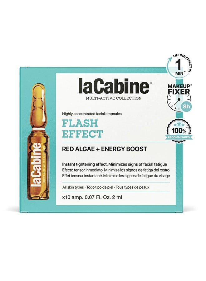 La Cabine Flash effect ampoules