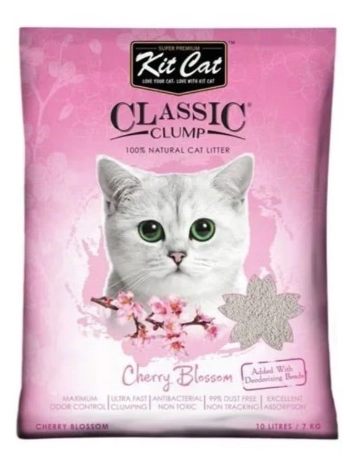 Kit Cat Classic Cat Sand with Cherry Blossom Scent 20kg
