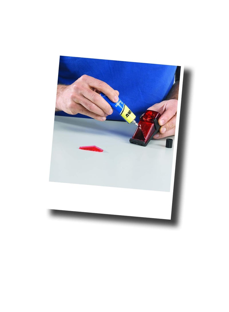 UHU All Plastics Adhesive, Special Repair And Model Making Glue, 33 Ml, Tube, Transparent  - Image 3