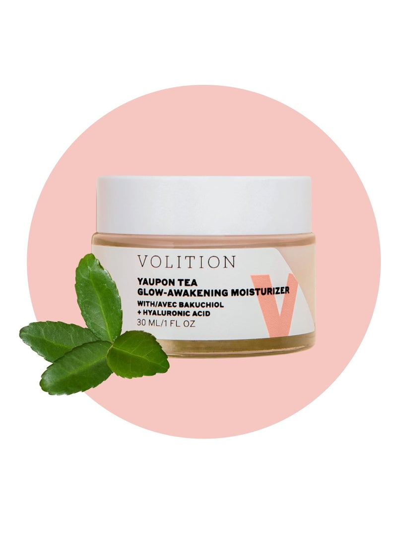 VOLITION Volition Beauty Yaupon Tea Glow-Awakening Moisturizer with Hyaluronic Acid + Bakuchiol | Vegan, Paraben-Free & Cruelty-Free (Travel Size (1 oz))  - Image 1