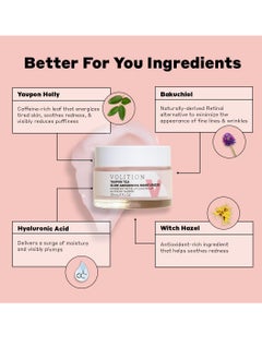 VOLITION Volition Beauty Yaupon Tea Glow-Awakening Moisturizer with Hyaluronic Acid + Bakuchiol | Vegan, Paraben-Free & Cruelty-Free (Travel Size (1 oz))  - Image 2