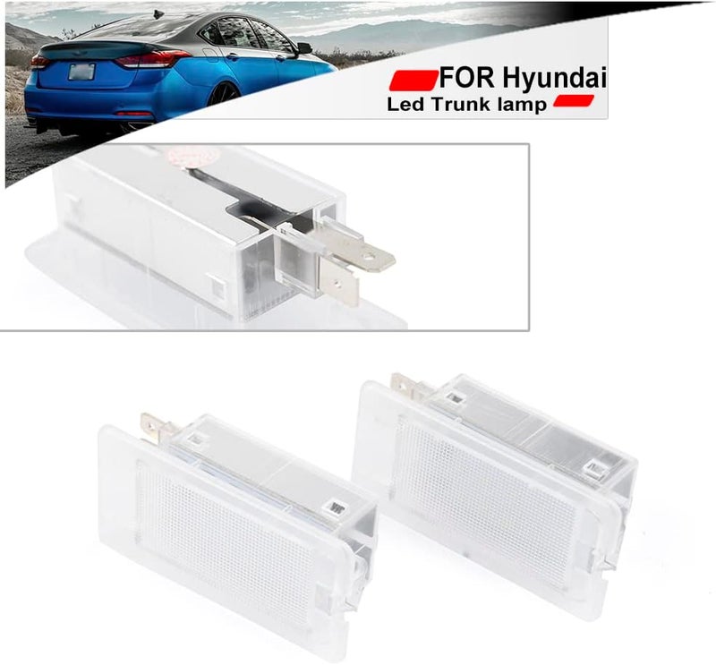 NSLUMO LED Luggage Compartment Light for Hyundai Elantra Sonata Genesis Kia Forte Optima 6000K 18-SMD White Trunk Interior Lamp Bulb Replacement - Image 4