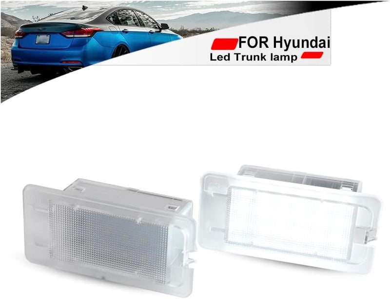 NSLUMO LED Luggage Compartment Light for Hyundai Elantra Sonata Genesis Kia Forte Optima 6000K 18-SMD White Trunk Interior Lamp Bulb Replacement - Image 3