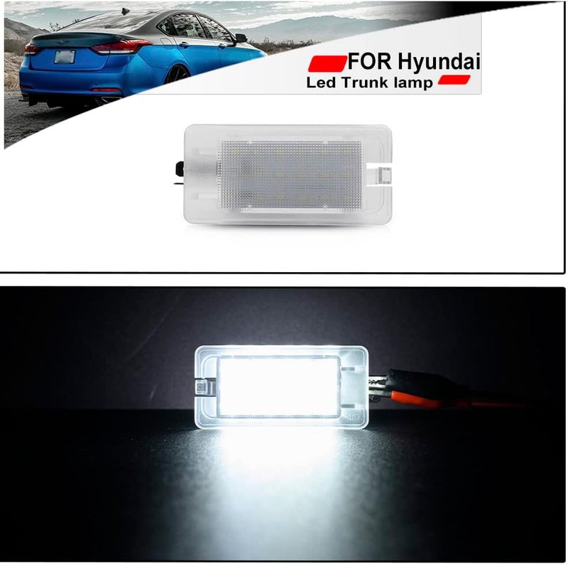 NSLUMO LED Luggage Compartment Light for Hyundai Elantra Sonata Genesis Kia Forte Optima 6000K 18-SMD White Trunk Interior Lamp Bulb Replacement - Image 2