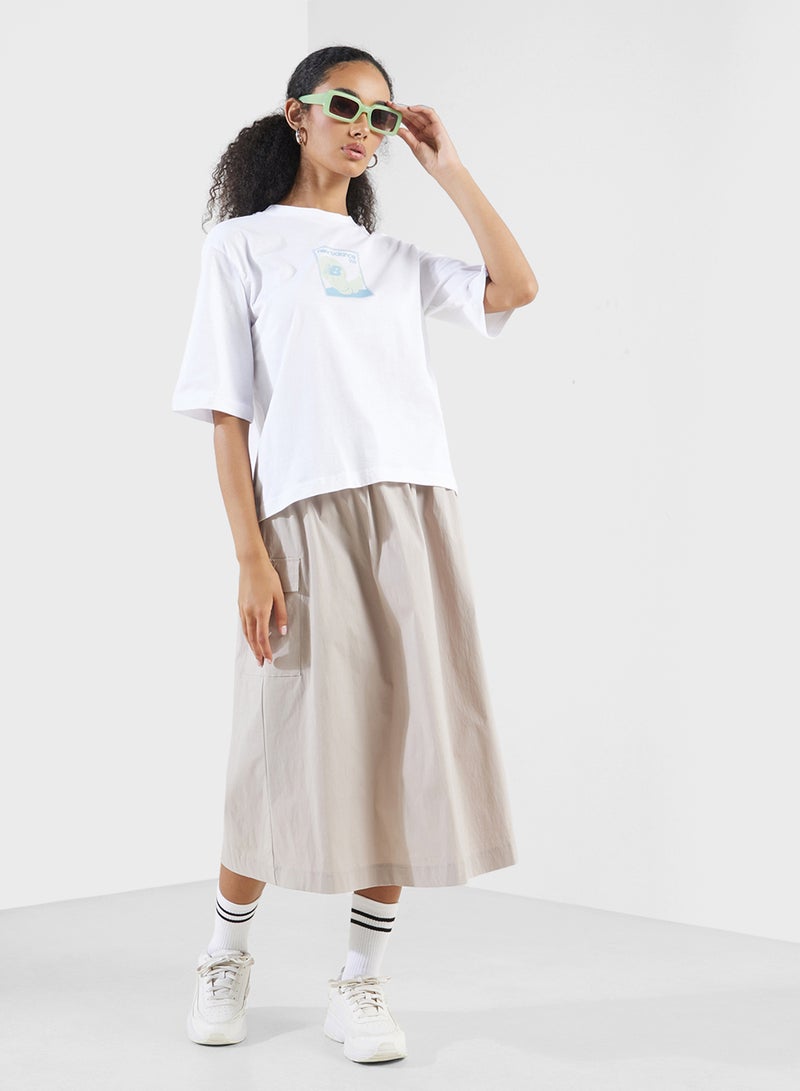 New Balance Athletic Hoop Seasonal T-Shirt - Image 4