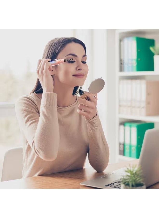 أداة تجعيد الرموش الكهربائية الساخنة، بلاستيك، قابلة لإعادة الشحن عبر USB لرفع وتشكيل سريع وطويل الأمد، للاستخدام المنزلي والسفر - Image 4