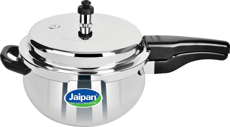 Jaipan Stainless Steel Belly Pressure Cooker 5 Litres