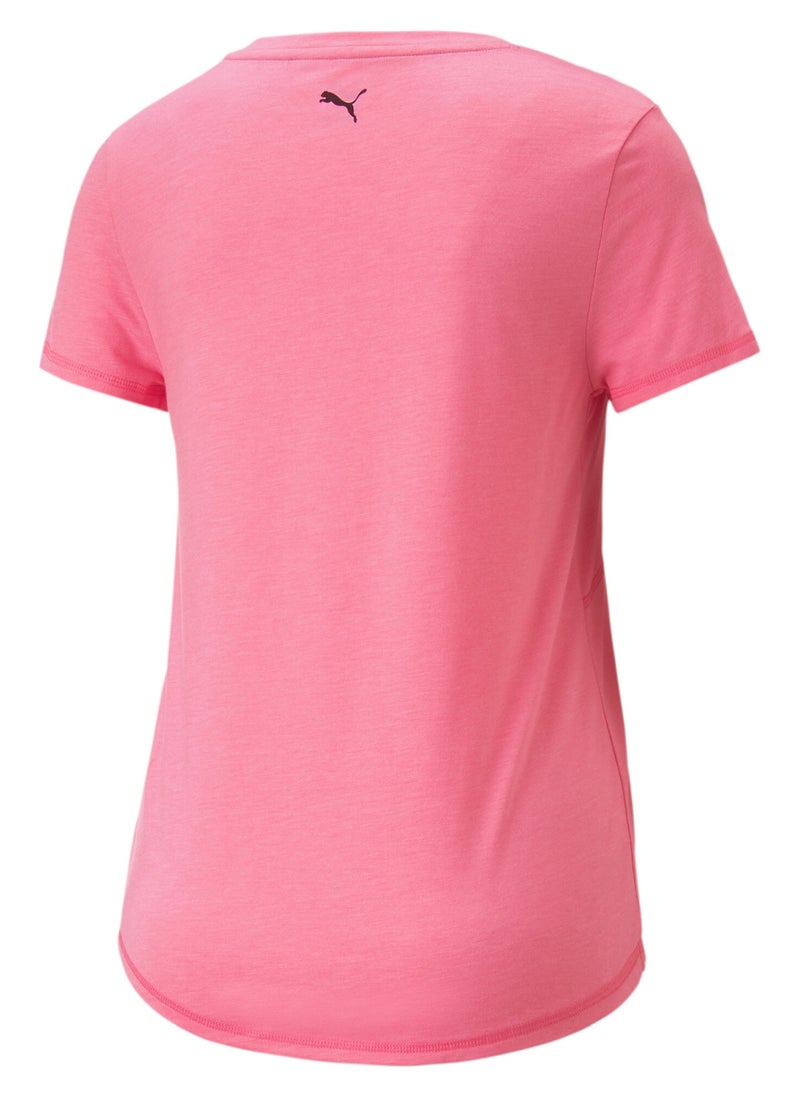 PUMA - Fit Heather Womens Training T-Shirt - Image 1