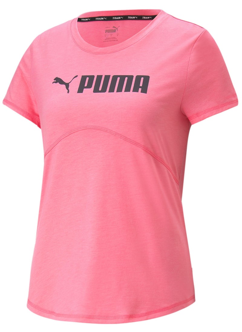 PUMA - Fit Heather Womens Training T-Shirt - Image 1