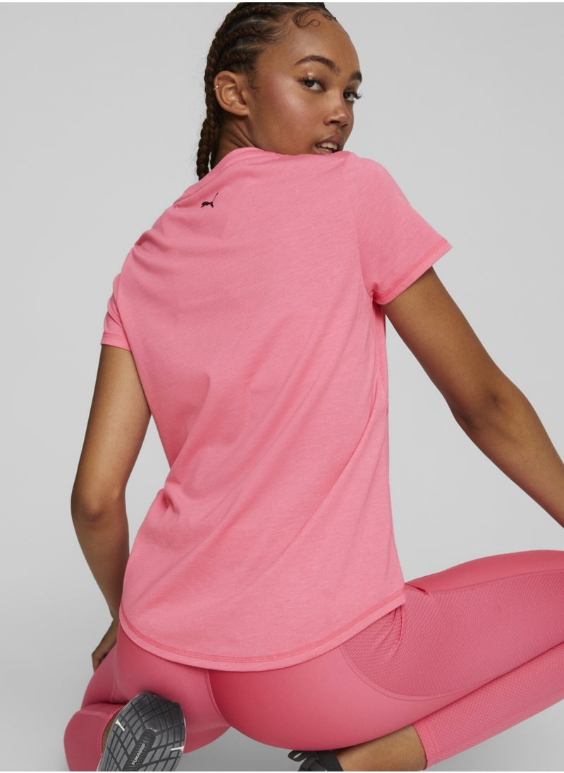 PUMA - Fit Heather Womens Training T-Shirt - Image 1