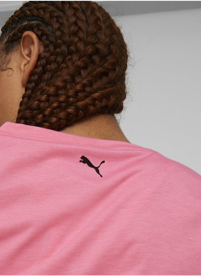 PUMA - Fit Heather Womens Training T-Shirt - Image 1