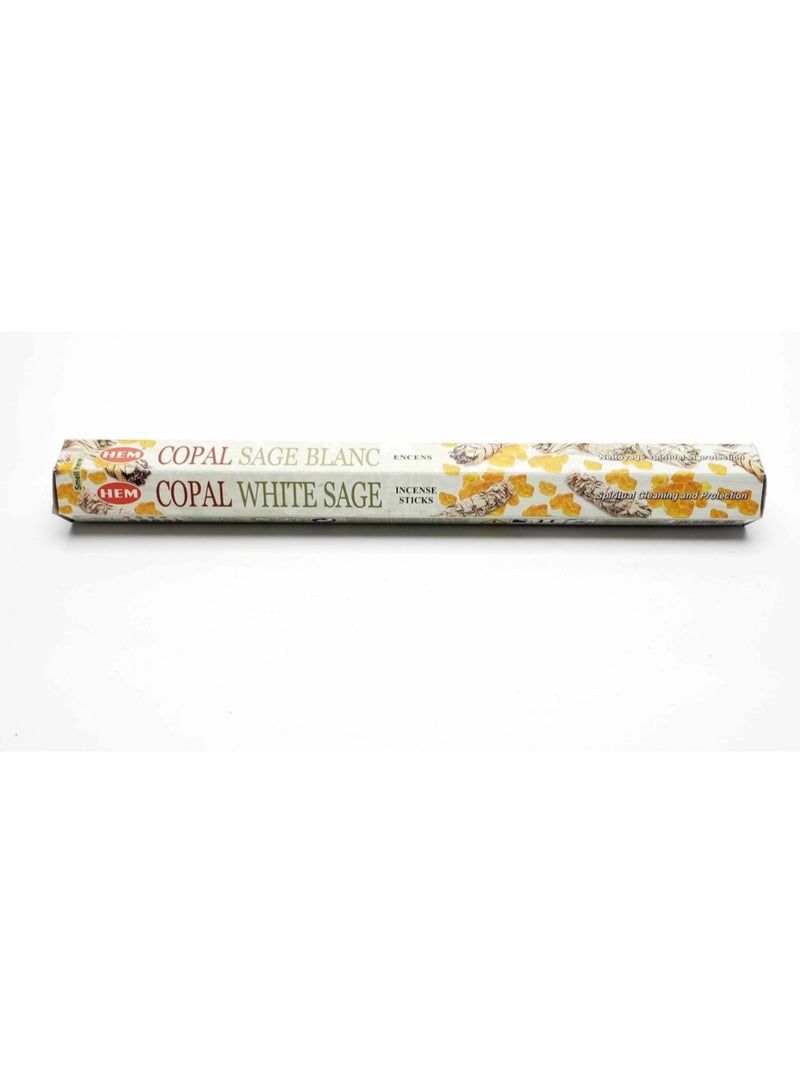 HEM Natural Copal White Sage Incense sticks