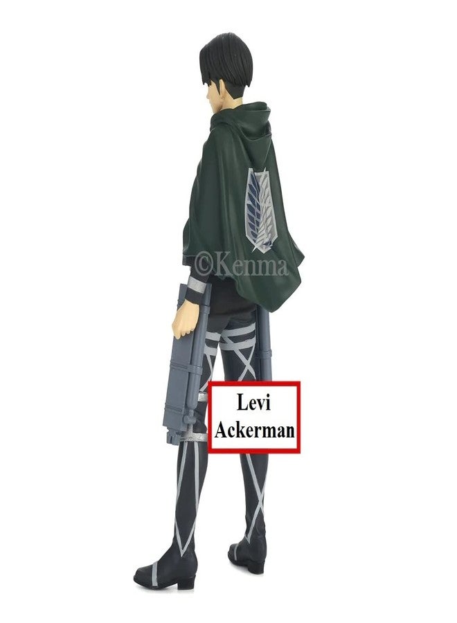 KENMA Attack on Titan Levi Ackerman Action Figure The Final Season Levi Survey Corps Anime Figure Weeb Manga Collectible Levi Ackerman Collectible Figurine Anime Character Figurines - Image 4