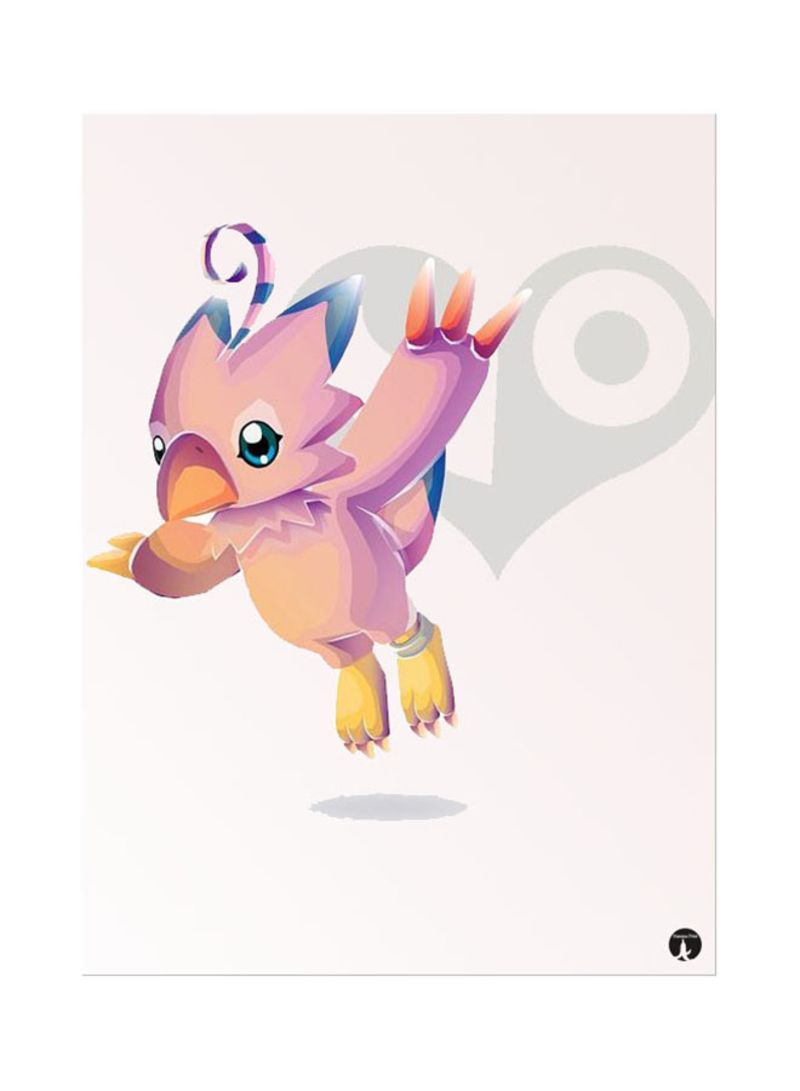 RKN The Anime Digimon Mouse Pad Pink