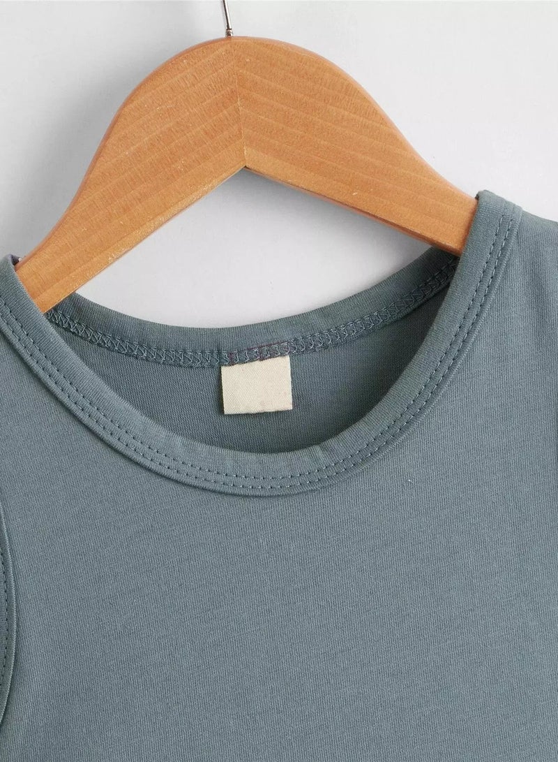 Toddler Boys Solid Tank Top  - Image 4