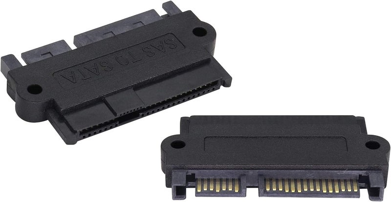 zdyCGTime SAS 22 Pin to 7 Pin RAID Adapter with 15 Pin Power Port When Using SAS Hard Disks on Ordinary Motherboards The Disk Must Have The SATA Logo1Pack - Image 2