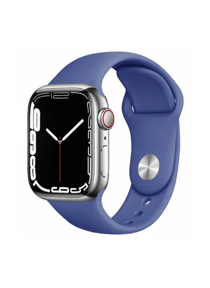 Zaboon - Solid Silicone Replacement Band For Apple Watch 41/40/38mm Series 7/6/5/4/SE - Image 1