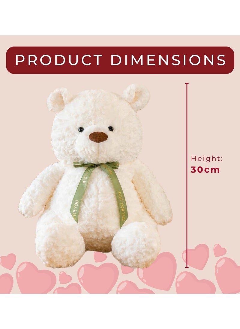 Home Smart Home Smart Cute and Cuddly Teddy Bear Toy 30 cm for Girls Friends and Couples Ideas for Birthday Valentine and Birthday Gift  - Image 2