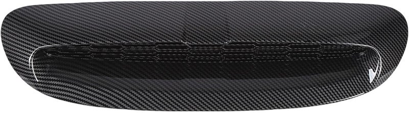 Front Hood Fit for Vent Cover Air Flow Intake Trim Replacement Fit for Cooper S JCW F54 F55 F56, Precision Manufacturing, Lightweight ABS Material for Car Decorative (Carbon Fiber Pattern) - Image 1