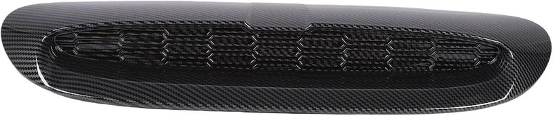 Front Hood Fit for Vent Cover Air Flow Intake Trim Replacement Fit for Cooper S JCW F54 F55 F56, Precision Manufacturing, Lightweight ABS Material for Car Decorative (Carbon Fiber Pattern) - Image 5