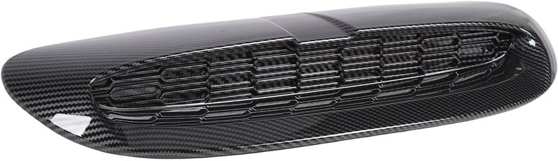 Front Hood Fit for Vent Cover Air Flow Intake Trim Replacement Fit for Cooper S JCW F54 F55 F56, Precision Manufacturing, Lightweight ABS Material for Car Decorative (Carbon Fiber Pattern) - Image 4