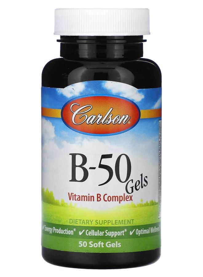 B-50 Gels 50 Soft Gels