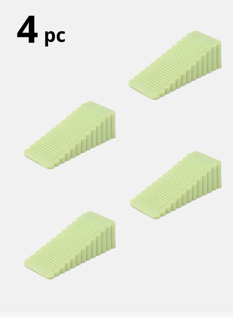 Door Stopper Set of 4 Large Door Stopper, Multi-Surface Design, to Sliding or Dividing Floor Stopper for Hotel, Home or Office  - Image 1