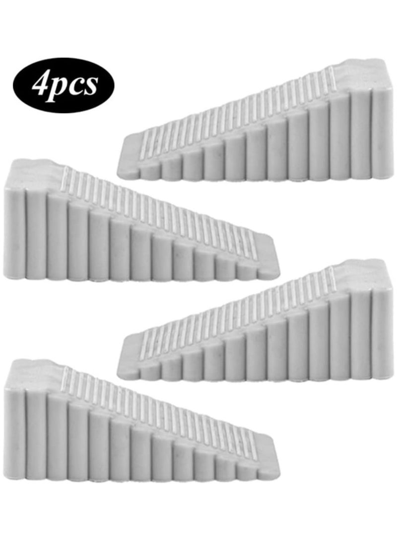 Door Stopper Set of 4 Large Door Stopper, Multi-Surface Design, to Sliding or Dividing Floor Stopper for Hotel, Home or Office  - Image 5