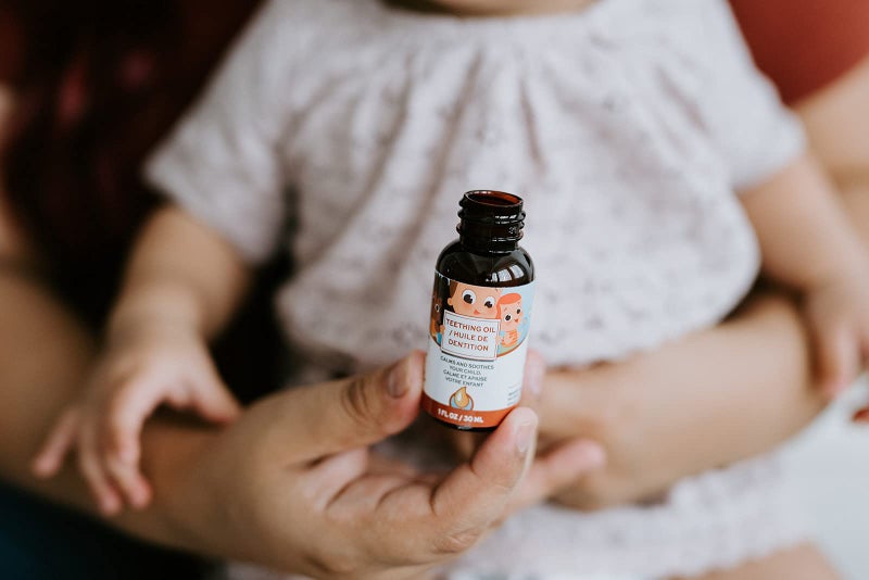 Punkin Butt Baby Teething Oil (2 Oz) and Lavender Soothing Oil (10 ml) Bundle for Sore Gum Relief and to Promote Relaxation and Sleep | All Natural, Organic, Safe for Infants, Chemical-Free - Image 2